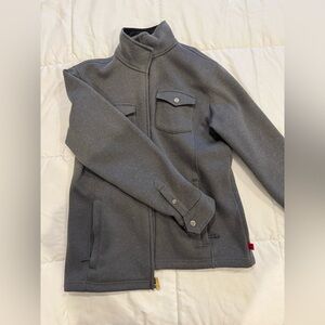 Mountain khakis jacket - men’s size medium - gray in color